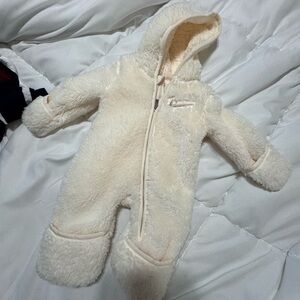 Nike Cream Fleece Baby Footie
